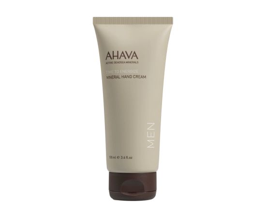 Ahava Men Time To Energize Mineral Hydrating Hand Cream 100ml Ķermeņa kosmētika