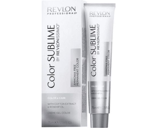 Revlon Color Sublime 5-FREE Permanent Hair Dye 9.13 Very Light Ash Gold Blonde 75ml Matu kopšana