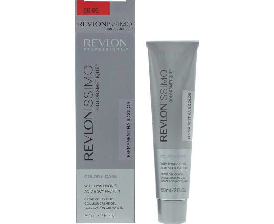 Revlon Revlonissimo Colorsmetique Permanent Hair Dye 66.66 Intense Purple Red 60ml Matu kopšana