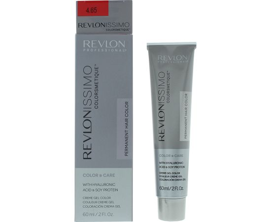 Revlon Colorsmetique Permanent Hair Dye 4.65 Medium Mahogany Red Brown 60ml Matu kopšana