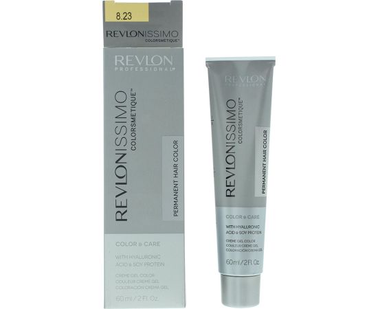 Revlon Revlonissimo Colorsmetique Permanent Hair Dye 8.23 Light Pearly Beige Blonde 60ml Matu kopšana