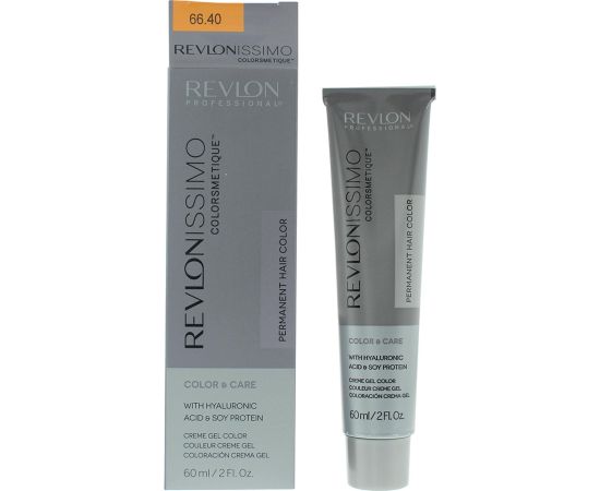 Revlon Revlonissimo Colorsmetique Permanent Hair Dye 66.40 Intense Copper 60ml Matu kopšana