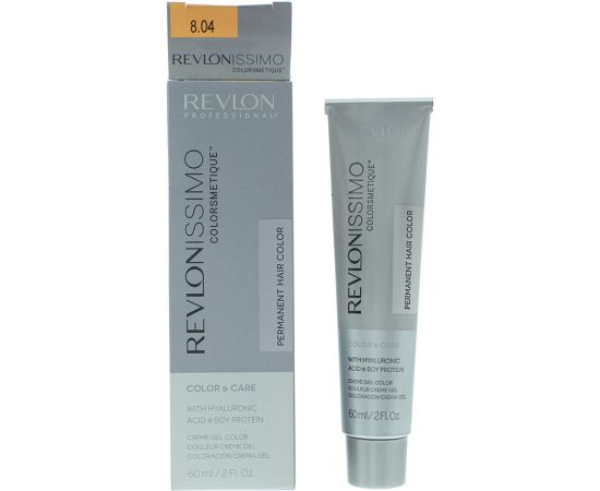 Revlon Revlonissimo Colorsmetique Permanent Hair Dye 8.04 Light Pale Copper Blonde 60ml Matu kopšana