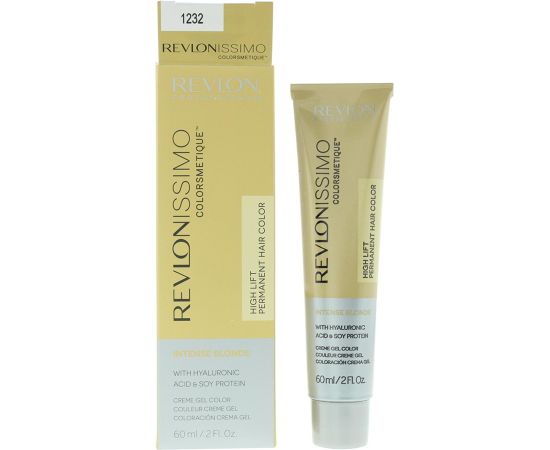 Revlon Revlonissimo Colorsmetique Permanent Hair Dye 1232 Golden Pearl 60ml Matu kopšana