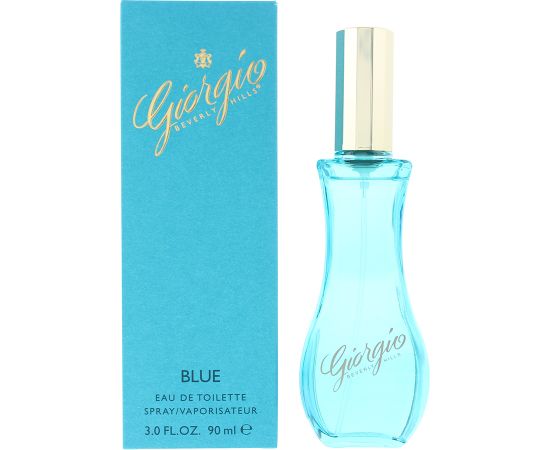 Giorgio Beverly Hills Blue Eau De Toilette For Women 90ml Smaržas - NESAKĀRTOTS
