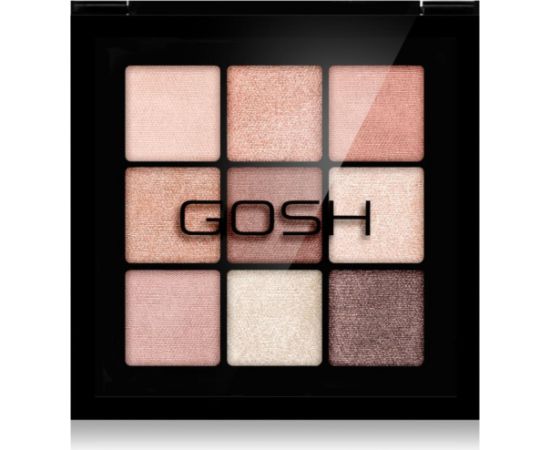 Gosh Eyedentity Eyeshadow Palette 001 Be Honest 9 Shades 8 g Dekoratīvā kosmētika