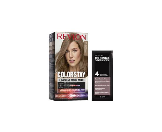 Revlon Color Stay Permanent Hair Dye 7.1 Dark Ash Blonde 165ml Matu kopšana