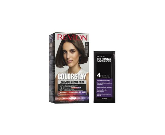 Revlon Color Stay Permanent Hair Dye 4.15 Cool Chocolate Brown 165ml Matu kopšana