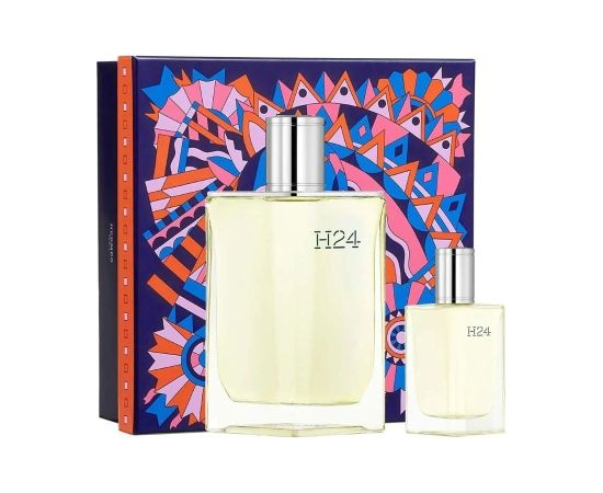 Xmas 2022 Set Hermes: H24, Eau De Toilette, For Men, 100 ml + H24, Eau De Toilette, For Men, 12.5 ml Dāvanu komplekti