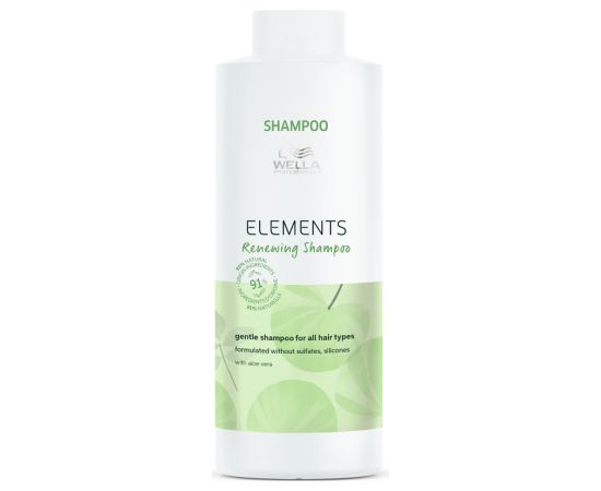 Wella Professionals, Elements Renewing, Silicone Free, Hair Shampoo, For Shine & Softness, 1000 ml Šampūni