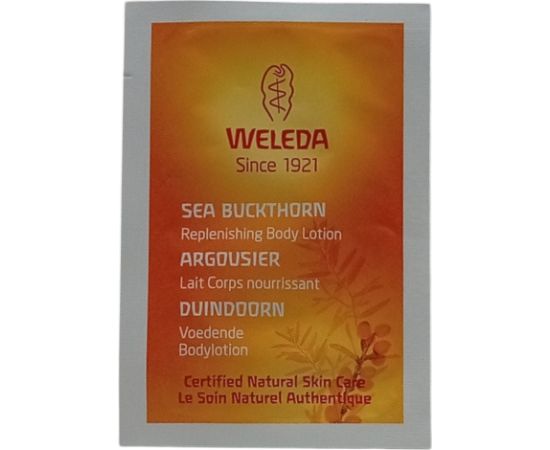 Weleda, Sea Buckthorn, Nourishing, Body Lotion, 4 ml *Sample Ķermeņa kosmētika