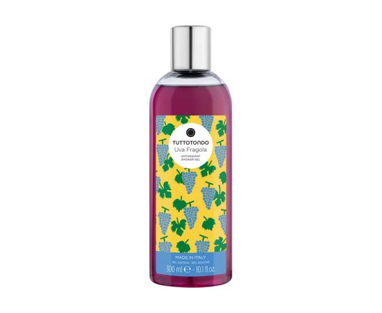 Tuttotondo, Uva Fragola, Antioxidant, Shower Gel, For All Skin Types, 300 ml Dušas želejas ķermenim