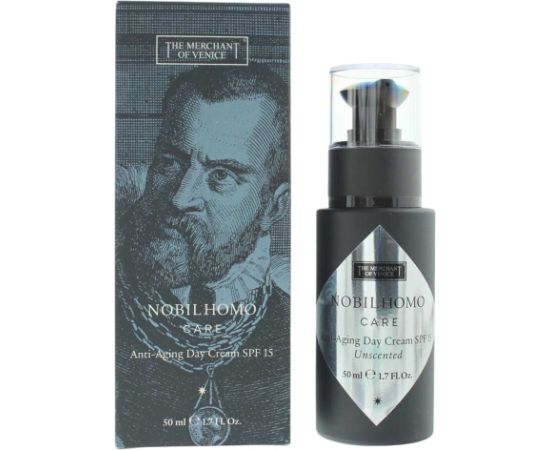 The Merchant Of Venice, Nobil Homo Care, Nourishing, Daily Use, Cream, Face, SPF 15, 50 ml Ķermeņa kosmētika