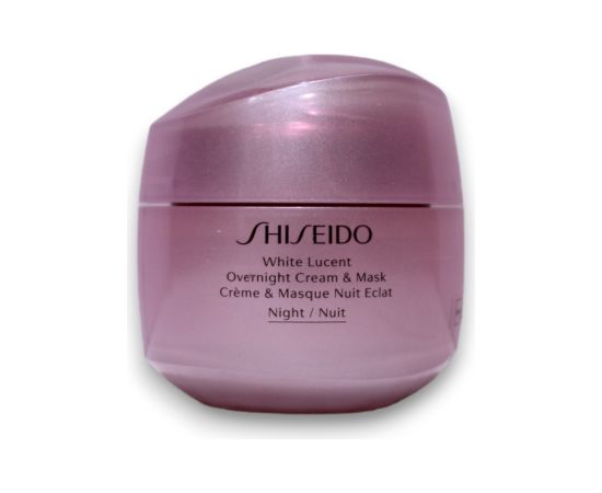 Shiseido, White Lucent, Smoothing, Densifying & Illuminating, Night, Cream Mask, For Face, 75 ml *Tester Уход за лицом