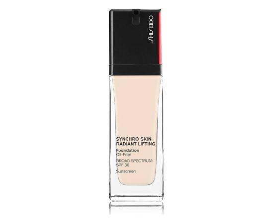Shiseido, Synchro Skin Radiant Lifting, Liquid Foundation, 110 Alabaster, SPF 30, 30 ml Dekoratīvā kosmētika