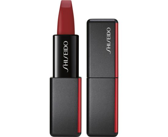 Shiseido, Modern Matte Powder, Matte, Cream Lipstick, 516, Exotic Red, 4 g Помады, блески, бальзамы