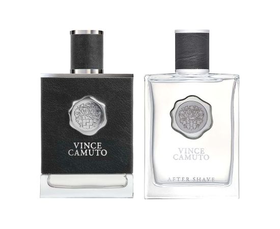 Set Vince Camuto: Vince Camuto, Eau De Toilette, For Men, 100 ml + Vince Camuto, After-Shave Lotion, 100 ml Dāvanu komplekti