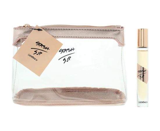 Set Sarah Jessica Parker: Stash SJP Unspoken, Textile Bag, For Women + Stash SJP Unspoken, Eau De Parfum, For Women, 10 ml *Miniature Dāvanu komplekti
