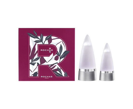 Set Rochas: Rochas Man, Eau De Toilette, For Men, 100 ml + Rochas Man, Eau De Toilette, For Men, 50 ml Dāvanu komplekti