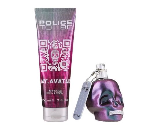 Set Police: To Be My Avatar, Hydrating, Body Lotion, 100 ml + To Be My Avatar, Eau De Parfum, For Women, 40 ml Dāvanu komplekti