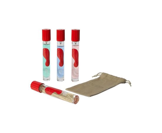 Set Off-White: Solution No. 1, Eau De Parfum, Unisex, 15 ml + Solution No. 2, Eau De Parfum, Unisex, 15 ml + Solution No. 3, Eau De Parfum, Unisex, 15 ml + Solution No. 4, Eau De Parfum, Unisex, 15 ml Парфюмерные наборы