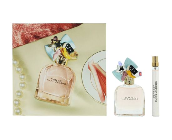 Set Marc Jacobs: Perfect, Eau De Parfum, For Women, 50 ml + Perfect, Eau De Parfum, For Women, 10 ml Духи и косметика