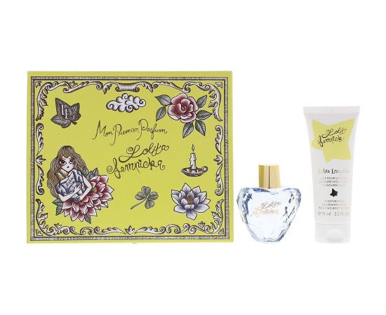 Set Lolita Lempicka: Mon Premier Parfum, Eau De Parfum, For Women, 50 ml + Mon Premier Parfum, Moisturizing, Body Milk, 75 ml Dāvanu komplekti