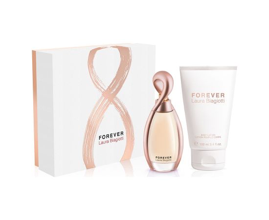Set Laura Biagiotti: Forever, Eau De Parfum, For Women, 60 ml + Forever, Hydrating, Body Cream, Body, 100 ml Dāvanu komplekti