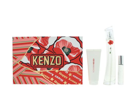 Set Kenzo: La Recolte Parisienne, Eau De Parfum, For Women, 75 ml + La Recolte Parisienne, Eau De Parfum, For Women, 10 ml + La Recolte Parisienne, Hydrating, Body Lotion, 75 ml Dāvanu komplekti