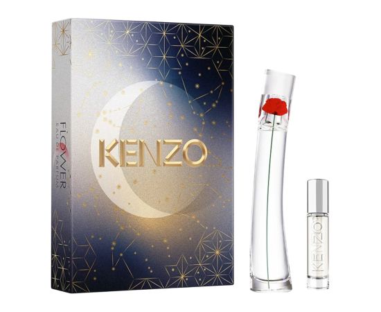 Set Kenzo: Flower, Eau De Parfum, For Women, 50 ml + Flower, Eau De Parfum, For Women, 10 ml Dāvanu komplekti