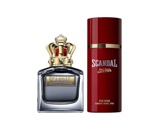 Set Jean Paul Gaultier: Scandal, Eau De Toilette, For Men, 100 ml + Scandal, Deodorant Spray, For Men, 150 ml Dāvanu komplekti