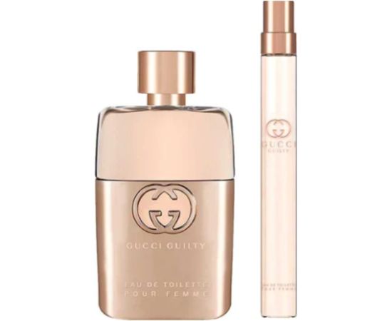 Set Gucci: Guilty Pour Femme, Eau De Toilette, For Women, 50 ml + Guilty, Eau De Toilette, For Women, 10 ml Dāvanu komplekti