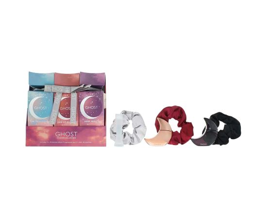 Set Ghost: Moon - Orb Of Night, Eau De Parfum, For Women, 10 ml + Moon - Deep Night, Eau De Toilette, For Women, 10 ml + Ghost, Eau De Toilette, For Women, 5 ml Dāvanu komplekti