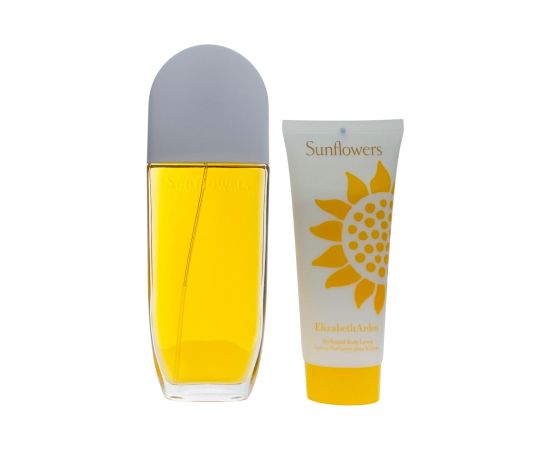 Sunflowers Set Elizabeth Arden: Sunflowers, Perfumed, Day & Night, Body Lotion, 100 ml + Sunflowers, Eau De Toilette, For Women, 100 ml Dāvanu komplekti