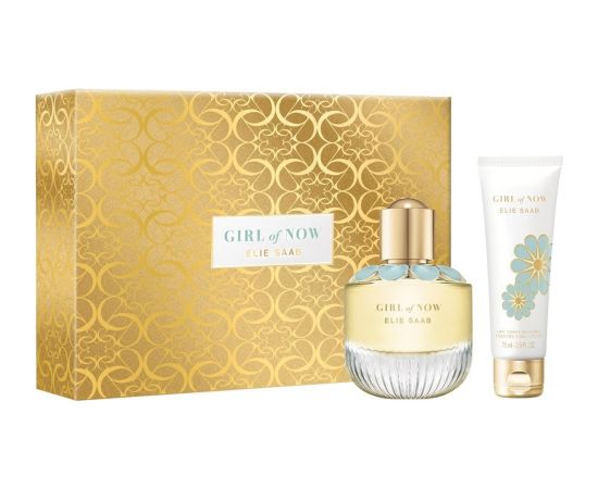 Set Elie Saab: Girl of Now, Eau De Parfum, For Women, 50 ml + Girl of Now, Hydrating, Body Lotion, 75 ml Dāvanu komplekti
