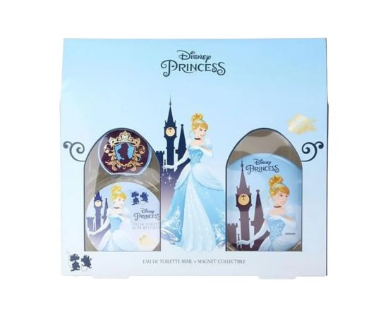 Set Disney: Cinderella, Eau De Toilette, For Girls, 50 ml + Cinderella, Collectible Magnet, For Girls Dāvanu komplekti