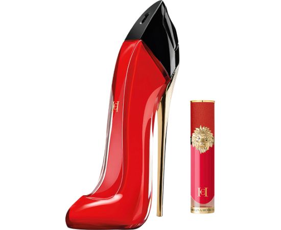 Set Carolina Herrera: Very Good Girl, Eau De Parfum, For Women, 80 ml + The Lip Liquid, Liquid Lipstick, 210, 5 ml Dāvanu komplekti