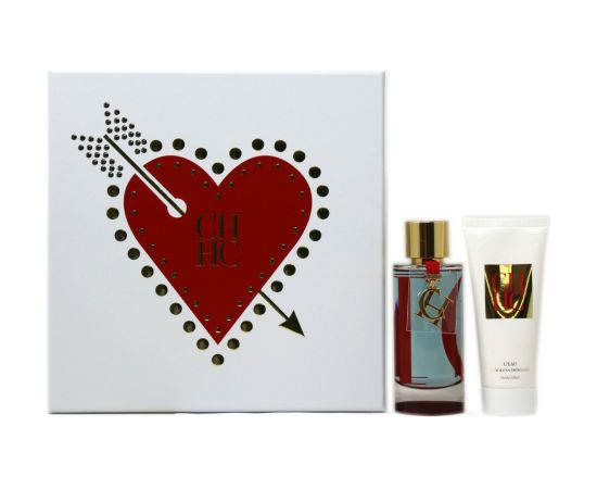 Set Carolina Herrera: L'eau, Eau De Toilette, For Women, 100 ml + L'eau, Body Lotion, Body, 100 ml Dāvanu komplekti