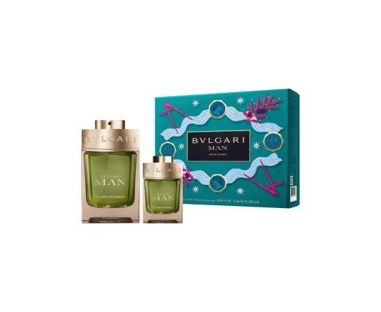 Set Bvlgari: Wood Essence, Eau De Parfum, For Men, 100 ml + Wood Essence, Eau De Parfum, For Men, 15 ml *Miniature Smaržas - NESAKĀRTOTS