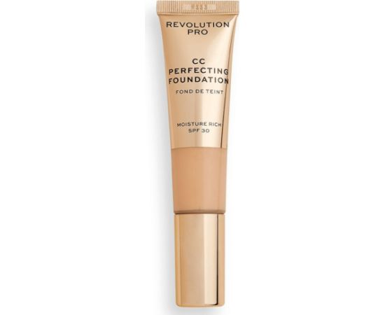 Revolution Pro, CC Perfecting, Moisturizing, Liquid Foundation, F 6.5, SPF 30, 26 ml Dekoratīvā kosmētika