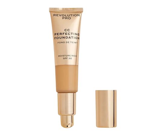 Revolution Pro, CC Perfecting, Moisturizing, Liquid Foundation, F 5.7, SPF 30, 26 ml Dekoratīvā kosmētika