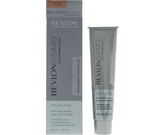 Revlon, Revlonissimo Colorsmetique, Permanent Hair Dye, 7.24 Coppery Pearl Blonde, 60 ml Matu kopšana