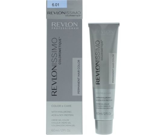 Revlon, Revlonissimo Colorsmetique, Carmel, Permanent Hair Dye, 6.01 Dark Natural Ash Blonde, 60 ml Matu kopšana