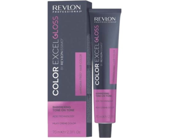 Revlon, Color Excel Gloss, Ammonia-Free, Permanent Hair Dye, 052 Raspberry Pink, 70 ml Matu kopšana