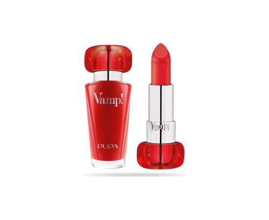 Pupa, Vamp!, Paraben-Free, Volume, Cream Lipstick, 305, True Orange, 3.5 g *Tester Lūpu krāsas, spīdumi, balzāmi