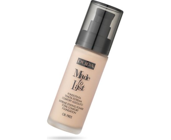 Pupa, Made To Last, Paraben-Free, Long Lasting, Liquid Foundation, 055, Cinnamon Beige, 30 ml *Tester Dekoratīvā kosmētika