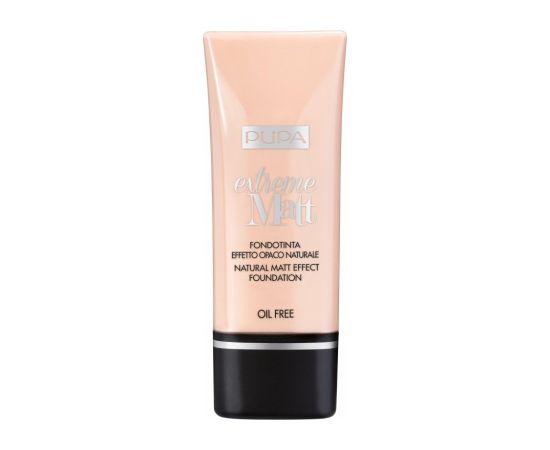 Pupa, Extreme Matt, Oil Free, Mattifying, Liquid Foundation, 020, Dark Ivory, 30 ml *Tester Dekoratīvā kosmētika