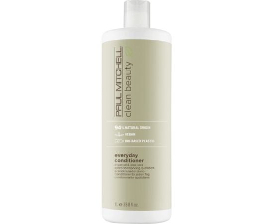 Paul Mitchell, Clean Beauty Everyday, Vegan, Hair Conditioner, Improves Elasticity, 1000 ml Matu kopšana