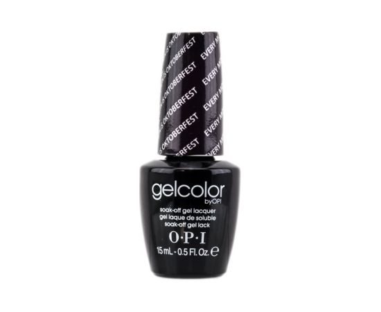 Opi, Gel Color, Semi-Permanent Nail Polish, GC G18, Every Month Is Oktoberfest, 15 ml *Tester Nagu lakas