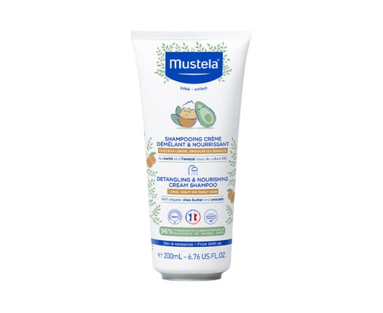 Mustela, Mustela, Shea Butter & Avocado, Hair Shampoo, Detangling & Smoothing, 200 ml Šampūni